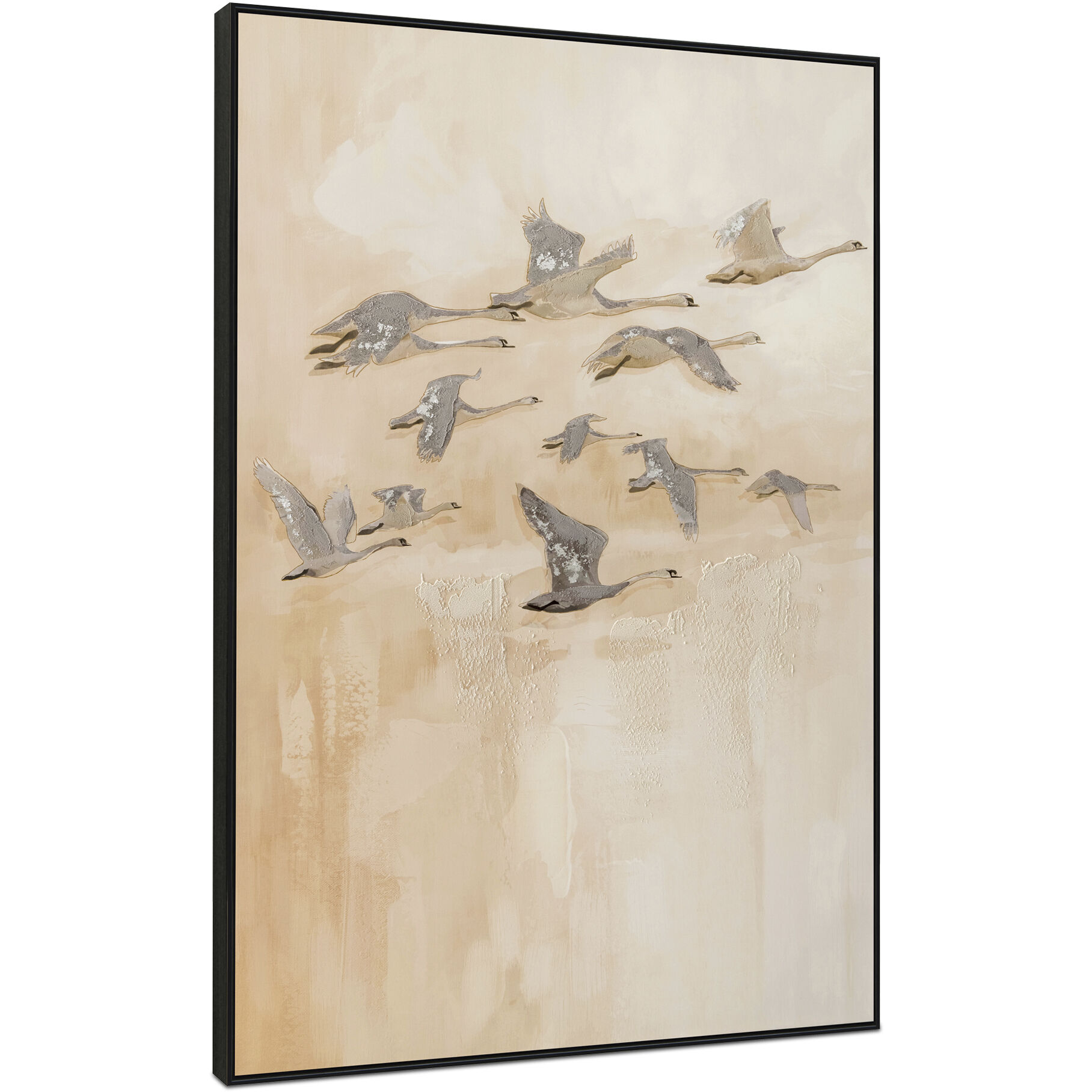 Unison 48 X 32 inch Painting, Framed